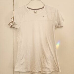 Nike Dri-Fit Running Shirt M White